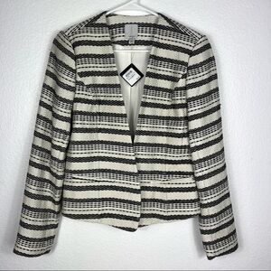 HALOGEN (Nordstrom ) Tweed Jacket Radiant Black size S